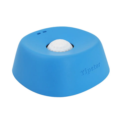 Yipetor Slow Feeder Dog Bowl with Built-In Rolling Ball for Liquid Treats, No Spill Bone Broth and Yogurt Feeder for All Breeds, Ideal for Dietary Supplements and Post-Operative Nutrition